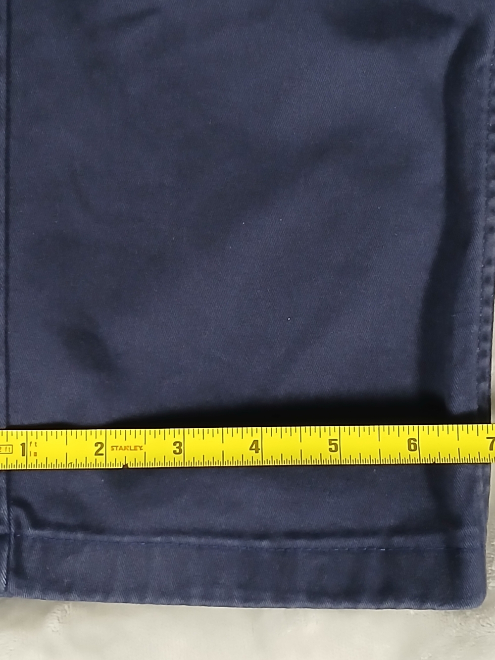 Levi's 511 Slim Fit Jeans 32x25 Hemmed Tagged 32x30 Men's Navy Blue - Picture 9 of 9